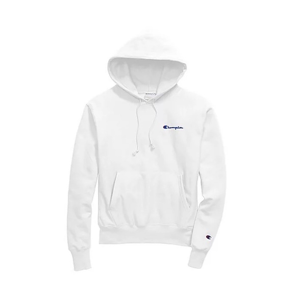 Champion Tops - Champion - White Reverse Weave Hoodie
